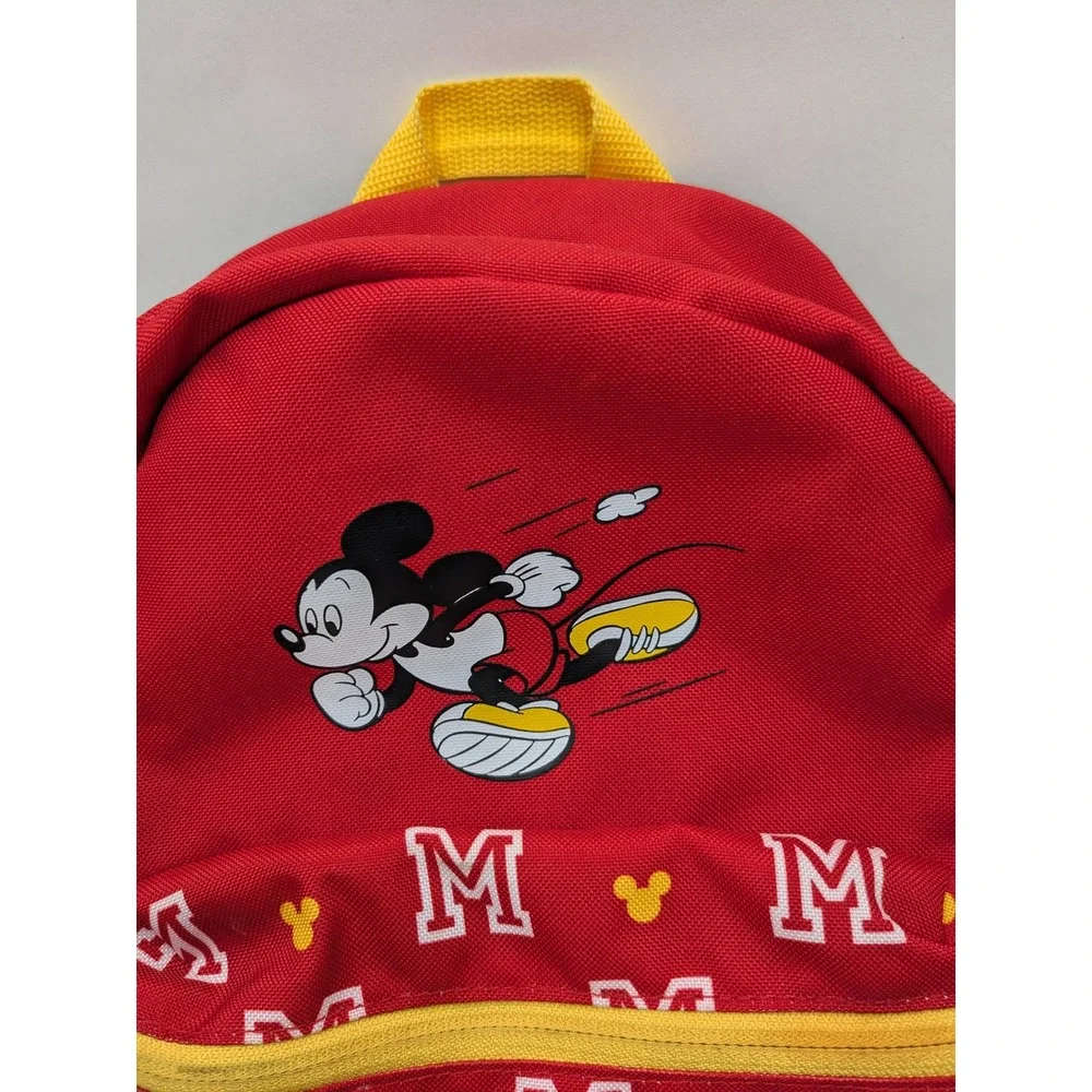 Adidas x Disney Mickey Mouse Backpack Red Yellow‎ Kids School Travel Bag